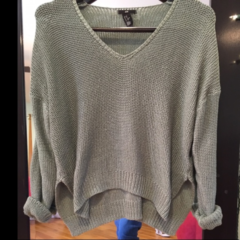 Teal Green H&M Sweater